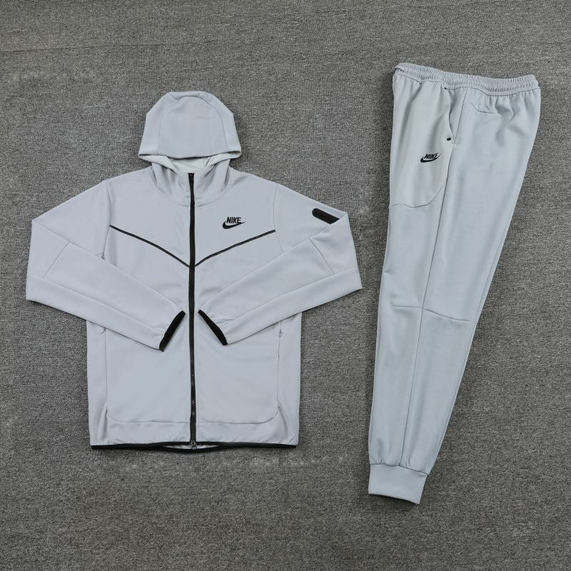 Conjunto Nike Tech Fleece Cinza