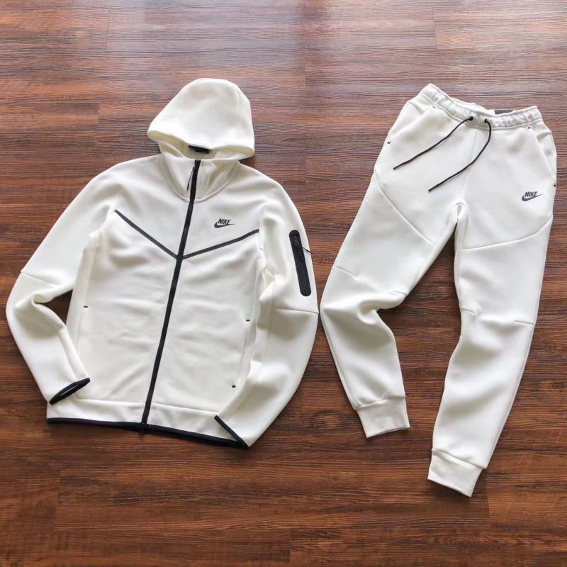 Conjunto Tech Fleece Branco