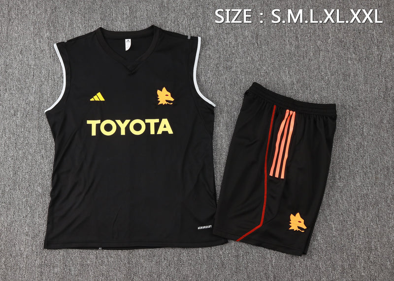 Kit Camisa e Short Roma - Adidas 24/25