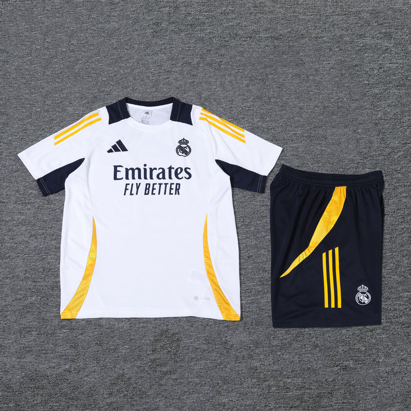 Kit Camisa e Short Real Madrid - Adidas 24/25