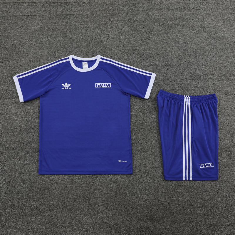 Kit Camisa e Short Italia - Adidas Originals 24/25