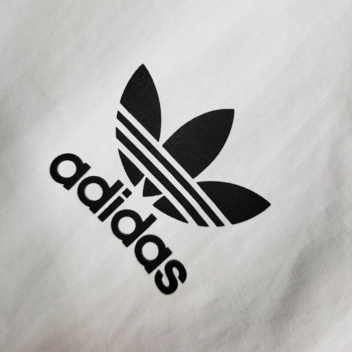 Corta Vento Adidas Masculina - Branca e Preta