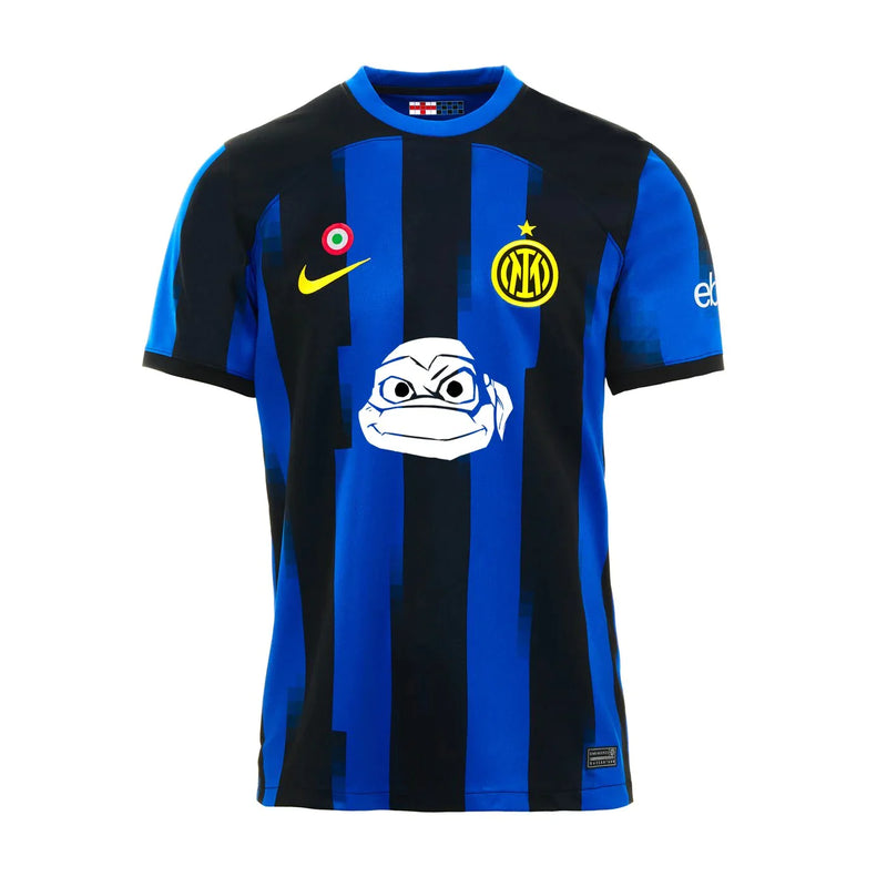 Camisa da Inter de Milão Home Edição Tartarugas Ninja 2024 - Azul