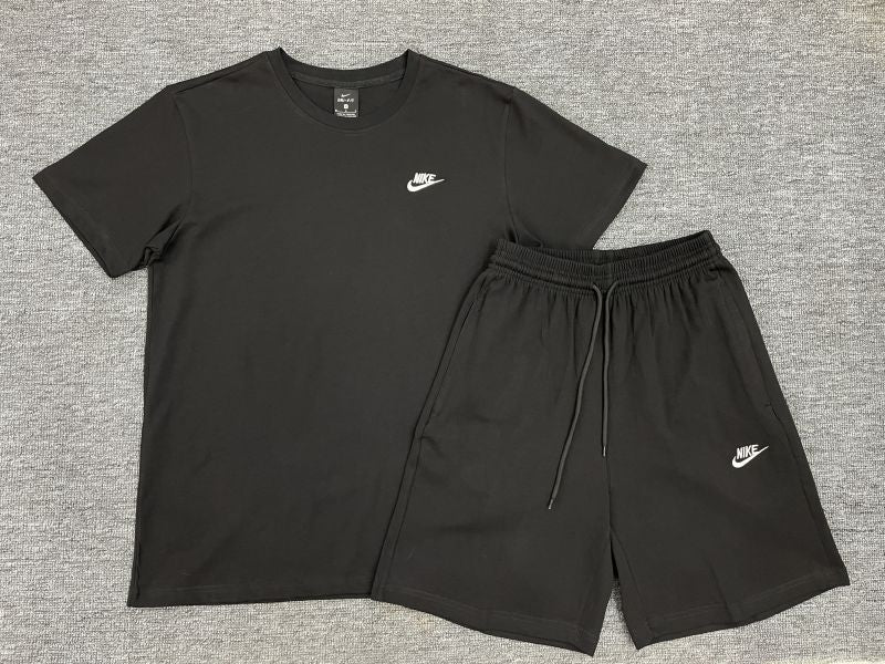 Kit Camisa e Short Nike Fleece Preto