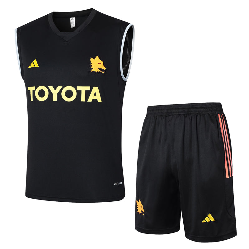 Kit Camisa e Short Roma - Adidas 24/25