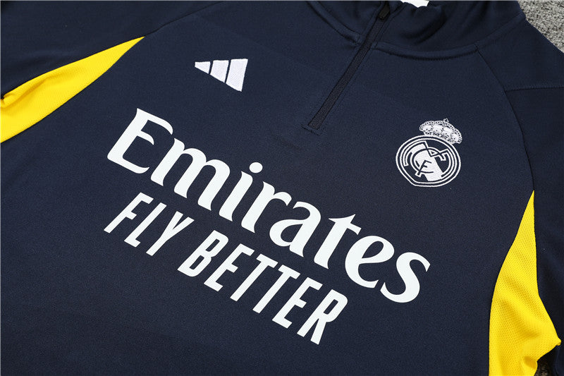 Conjunto Meio Ziper Real Madrid 23/24