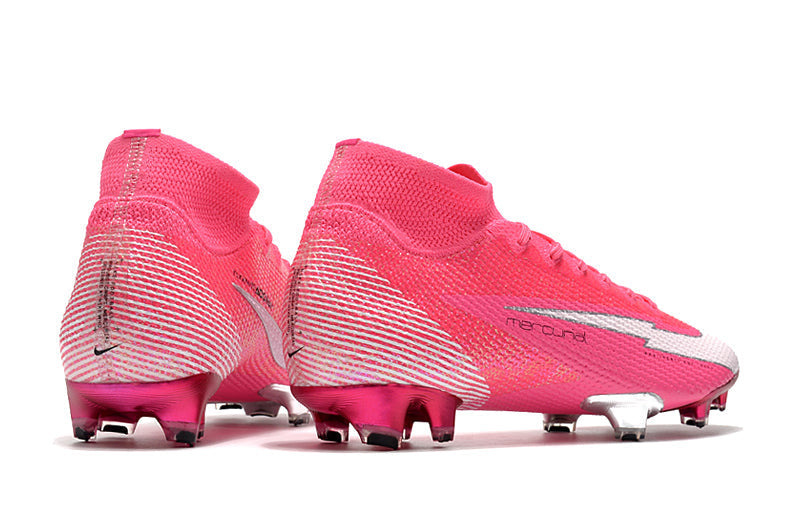 Chuteira Nike Mercurial Superfly 7 Elite Mbapp- Rosa FG