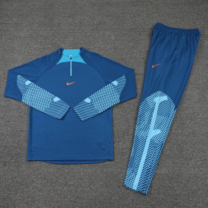 Conjunto Treino Nike Azul Dri Fit