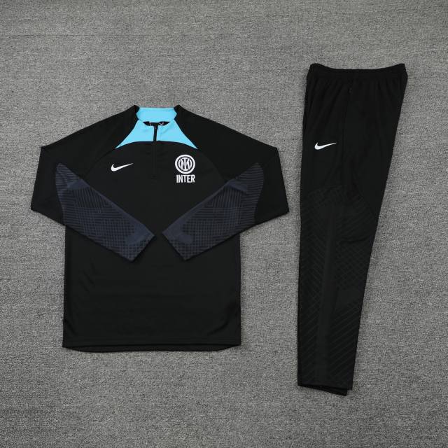 Conjunto Treino Inter de Milão Preto x Preto 22/23