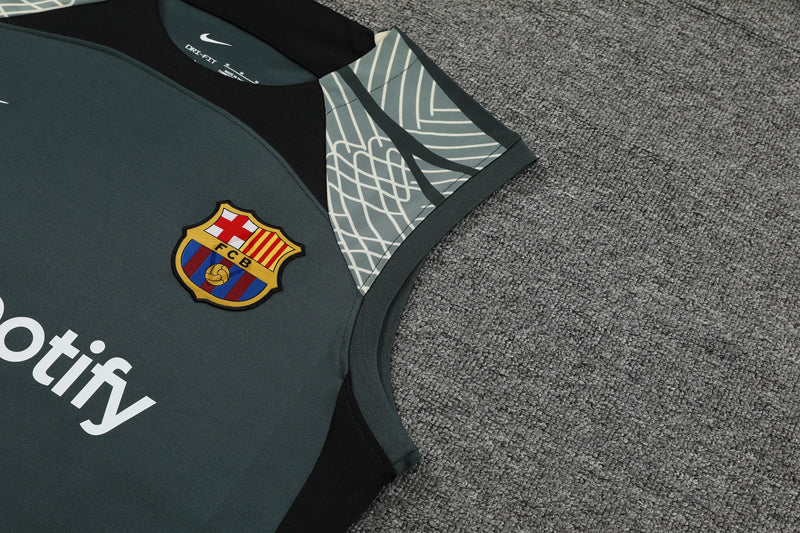 Kit Camisa Regata e Short Barcelona 23/24