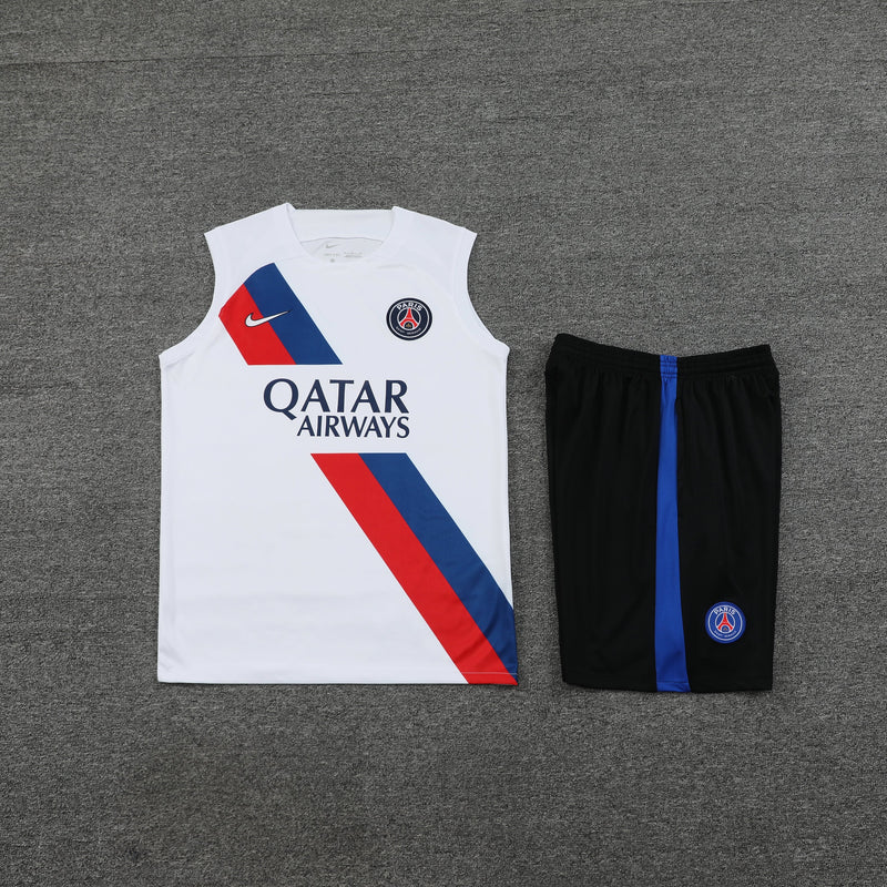 Kit Camisa Regata e Short PSG 23/24