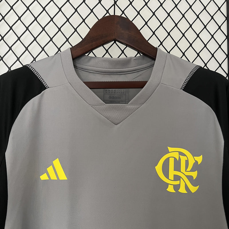 Camisa Flamengo treino Cinza- Masculina