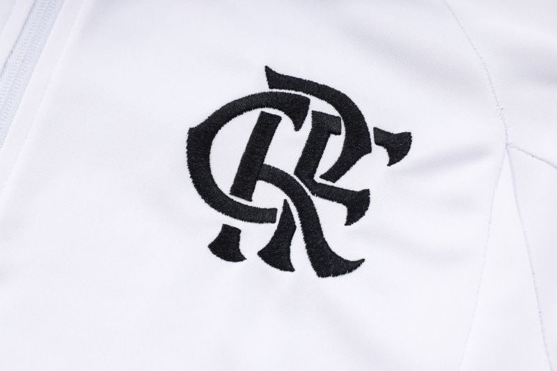 Conjunto Branco Flamengo Pré Jogo 23/24