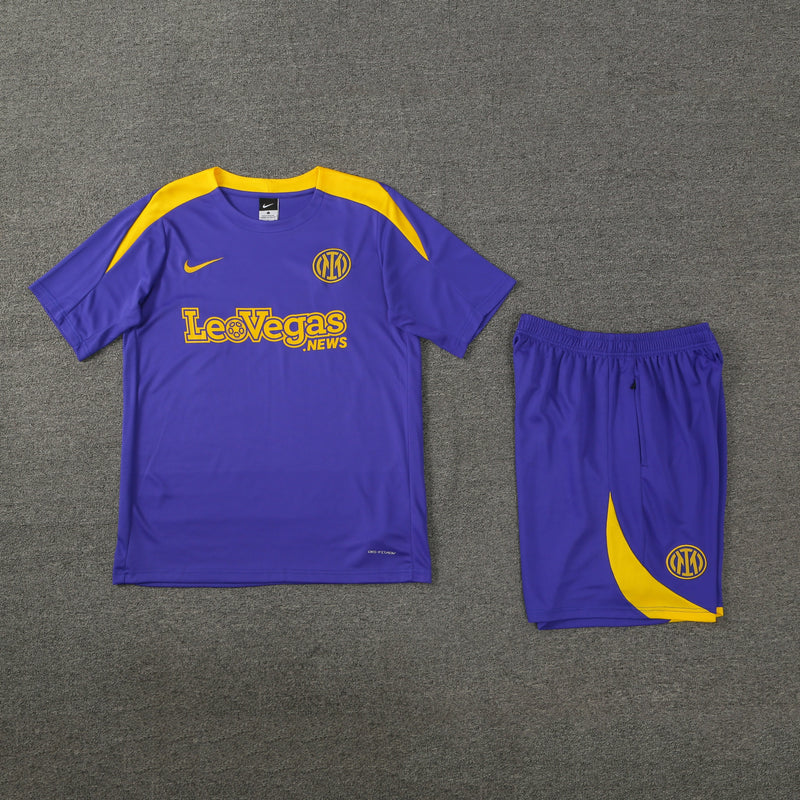 Kit Camisa e Short Inter de Milão 24/25