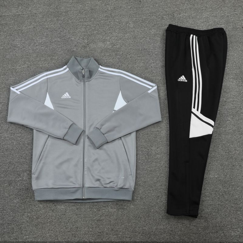 Conjunto Adidas Cinza x Preto