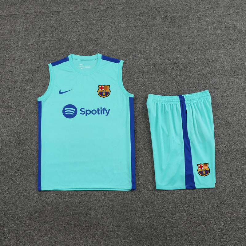 Kit Camisa Regata e Short Barcelona 23/24