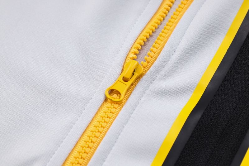 Conjunto Nike Tech Fleece Inside Cinza e Amarelo