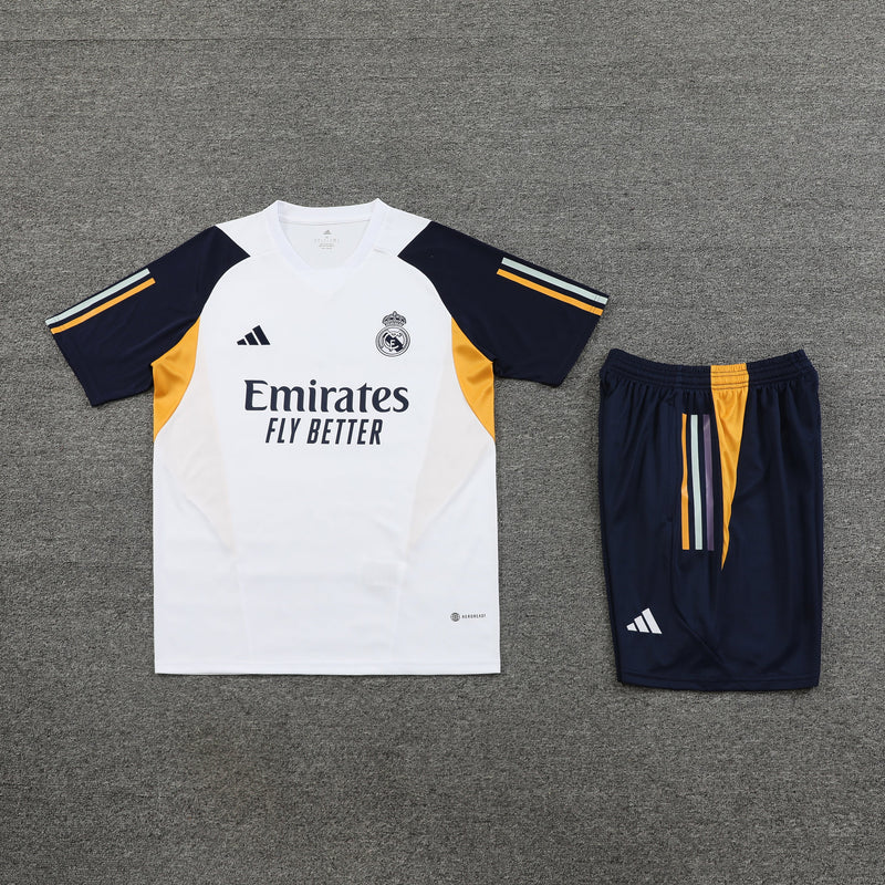 Kit Camisa e Short Real Madrid 23/24