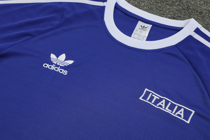 Kit Camisa e Short Italia - Adidas Originals 24/25