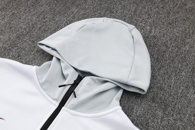 Conjunto Nike Tech Fleece Branco Al Nassr