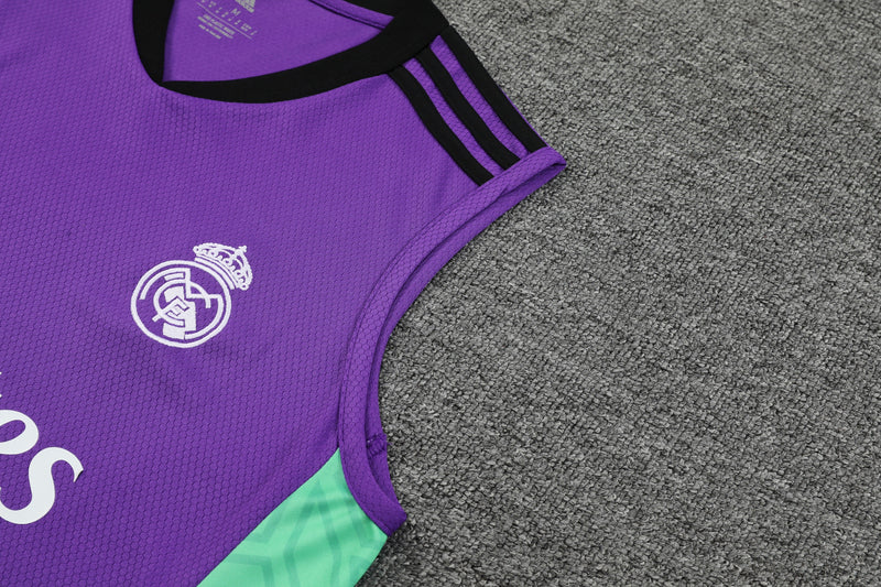 Kit Camisa Regata e Short Real Madrid 23/24