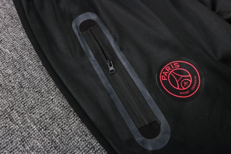 Conjunto PSG Tech Fleece Vermelho x Preto