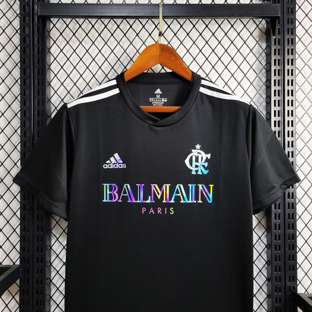 Camisa do Flamengo Edição Balmain 2024-2025 s/n Torcedor Masculino - Refletiva