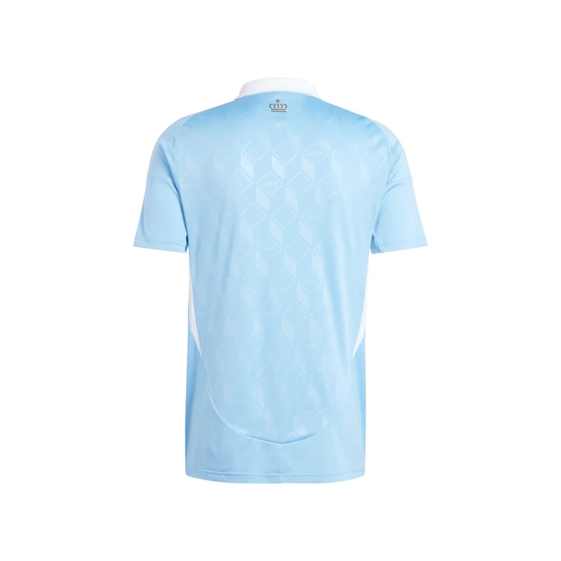 Camisa Bélgica Away 24/25 s/n° Torcedor Adidas Masculino - Azul celeste