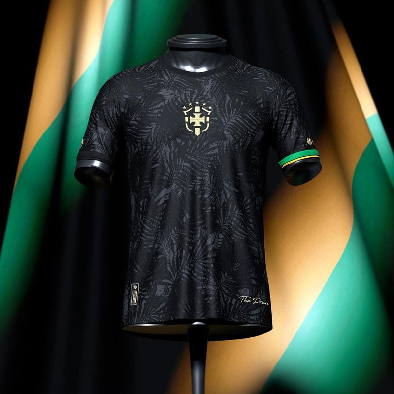 Camisa The Prince Neymar JR 10 23/24 s/n° Torcedor Masculino - Preta