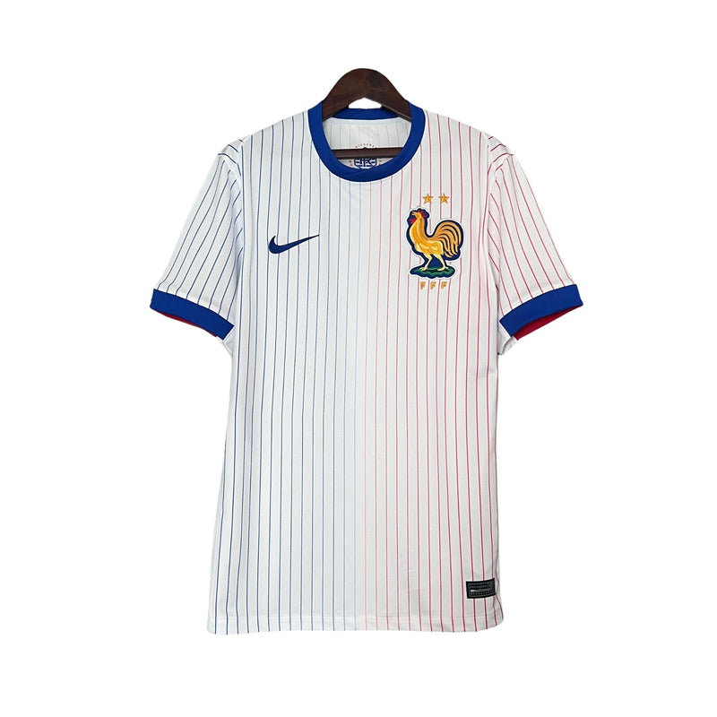 Camisa França Away 24/25 s/n° Torcedor Nike Masculino - Branca