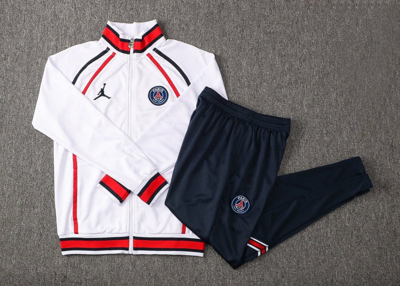 Conjunto PSG - Jordan - Branco x Azul