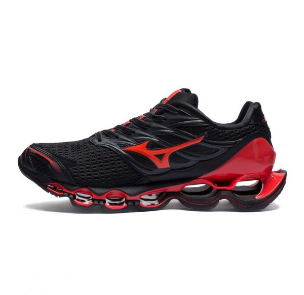 Tênis Mizuno Prophecy 11s Preto e Vermelho