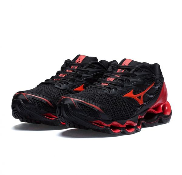 Tênis Mizuno Prophecy 11s Preto e Vermelho