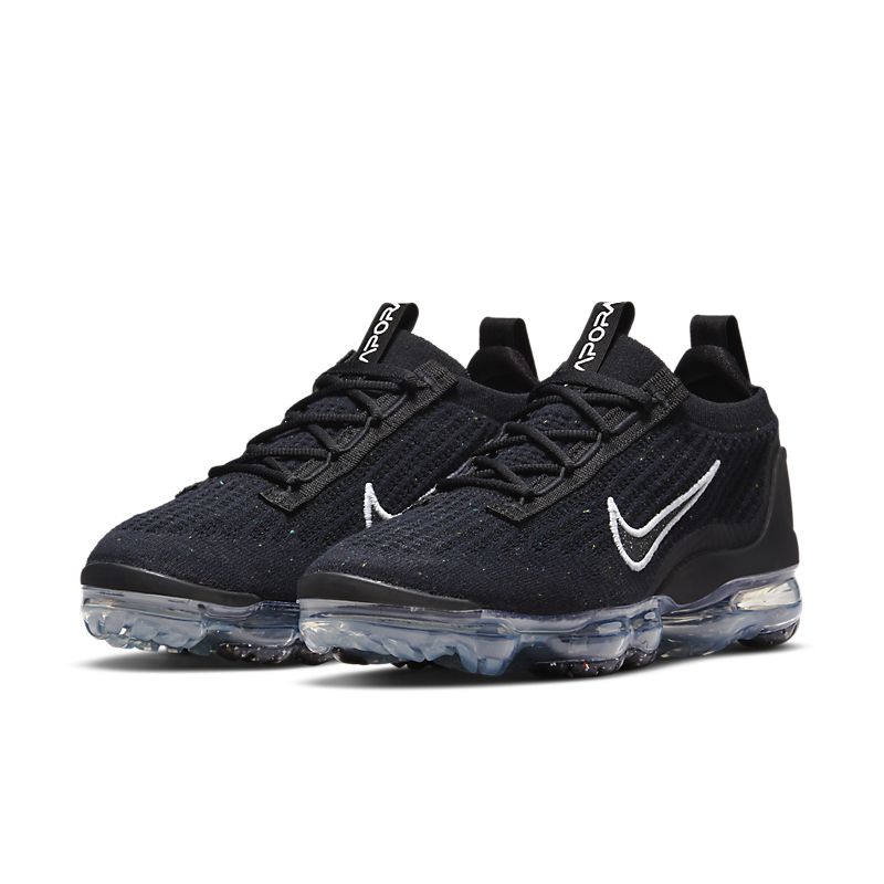 TÊNIS NIKE AIR VAPORMAX FLYKNIT 2021 BLACK METALLIC/ SILVER