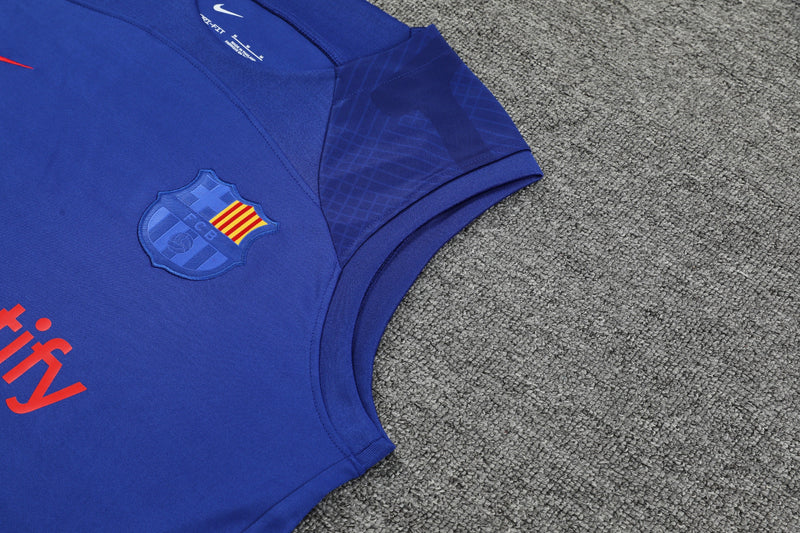 Kit Camisa Regata e Short Barcelona 23/24