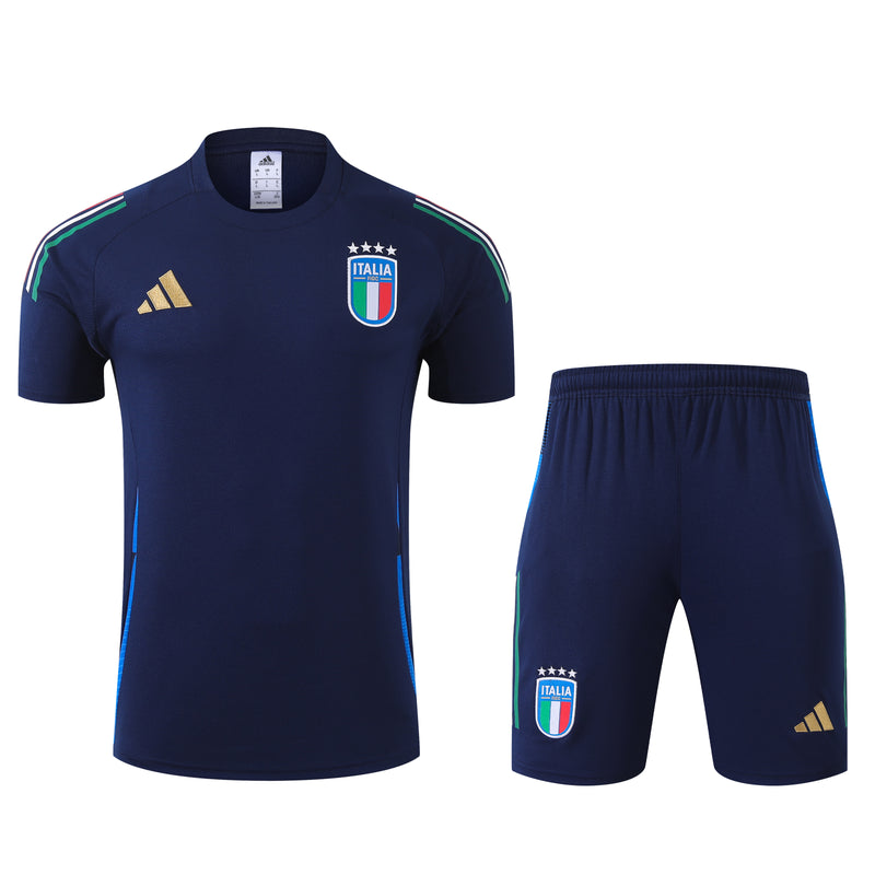 Kit Camisa e Short Italia - Adidas 24/25