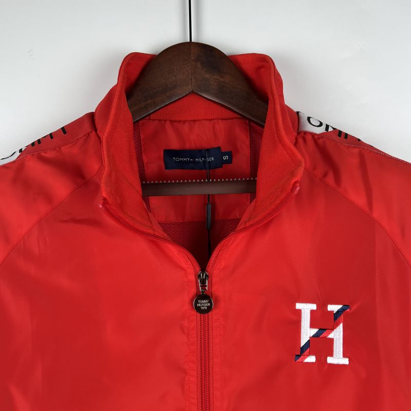 Corta Vento Tommy Hilfiger Vermelho