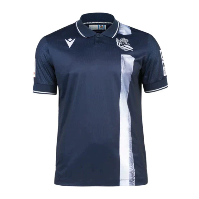 Camisa Real Sociedad Away 23/24 s/n° Torcedor Masculina - Marinho