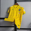 Camisa Polo Listrada <br>Amarelo Brasil - Lagrife Sport