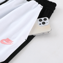 Conjunto Nike Tech Fleece Branco / Preto / Rosa - Lagrife Sport