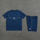 Kit Camisa e Short Adidas Azul Escuro - Lagrife Sport