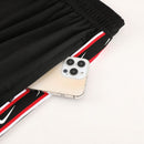Kit Camisa e Short Nike Repeat Preto e Vermelho - Lagrife Sport