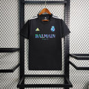 Camisa Preta Especial Real Madrid Balmain Cromada - Lagrife Sport
