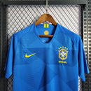 Camisa Retrô Azul Brasil 2018 - Lagrife Sport