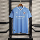 Camisa Azul Home Manchester City - 23/24 - Lagrife Sport