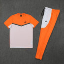 Kit Camisa e Calça Nike Cinza Laranja - Lagrife Sport