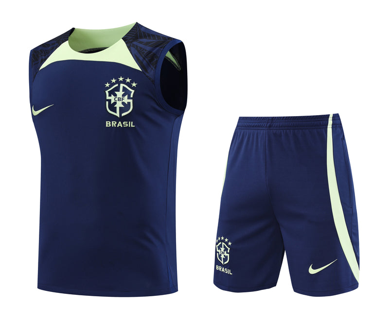 Kit de Treino Regata Brasil 23/24 - Azul