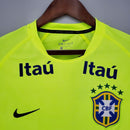 Camisa Treino Brasil - Verde fluorescente - 2020 - Lagrife Sport