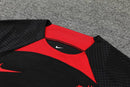 Camisa e Short Liverpool Preto e Vermelho 22/23 - Lagrife Sport