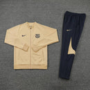 Conjunto Treino Barcelona Dourado e Azul 22/23 - Lagrife Sport